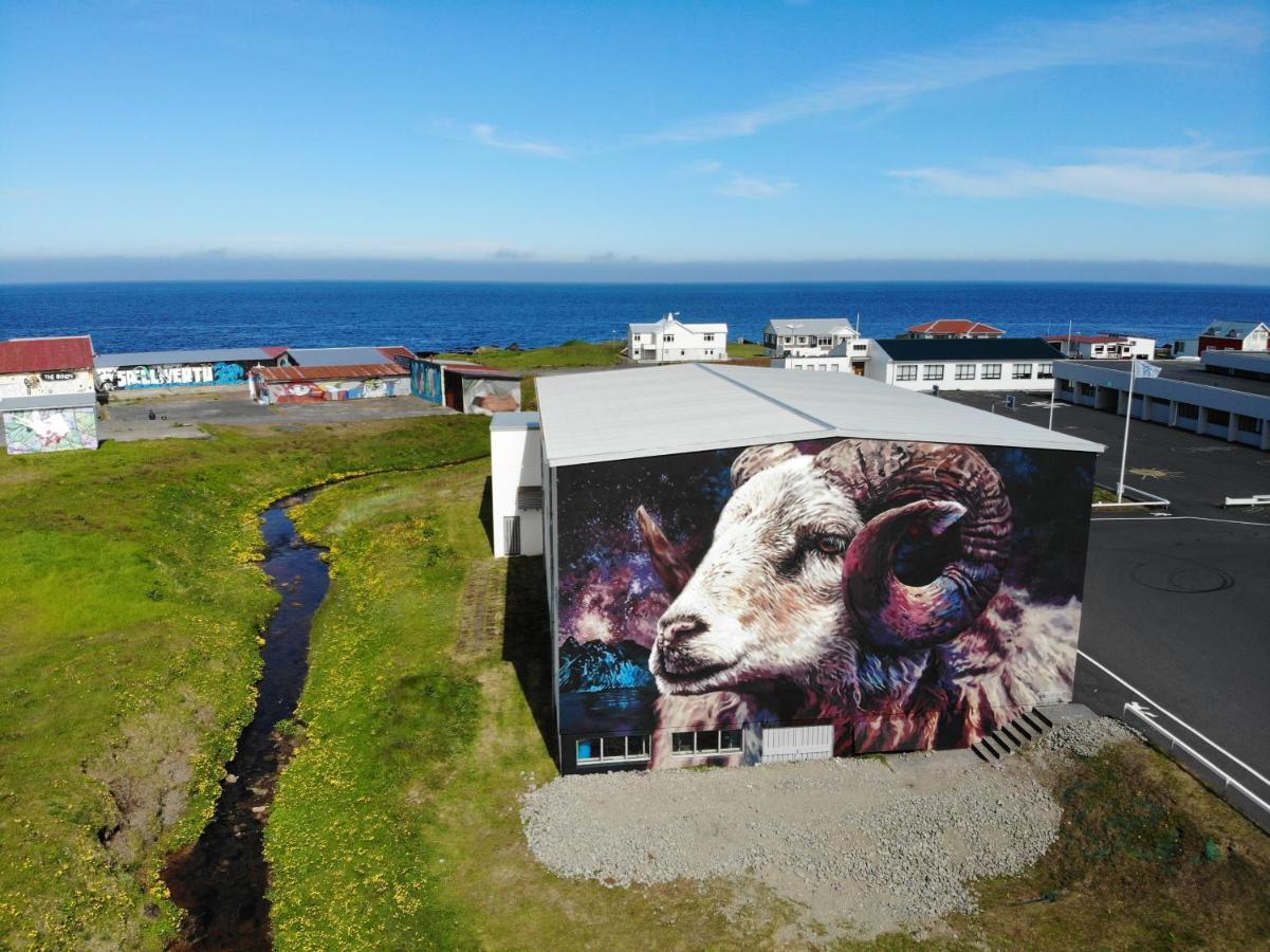Kleifar: Ocean View Apartment Hellissandur Exterior foto